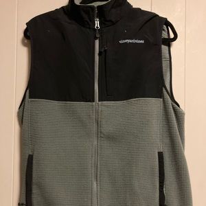 Vineyard Vines Windcrest Fleece Grid Vest